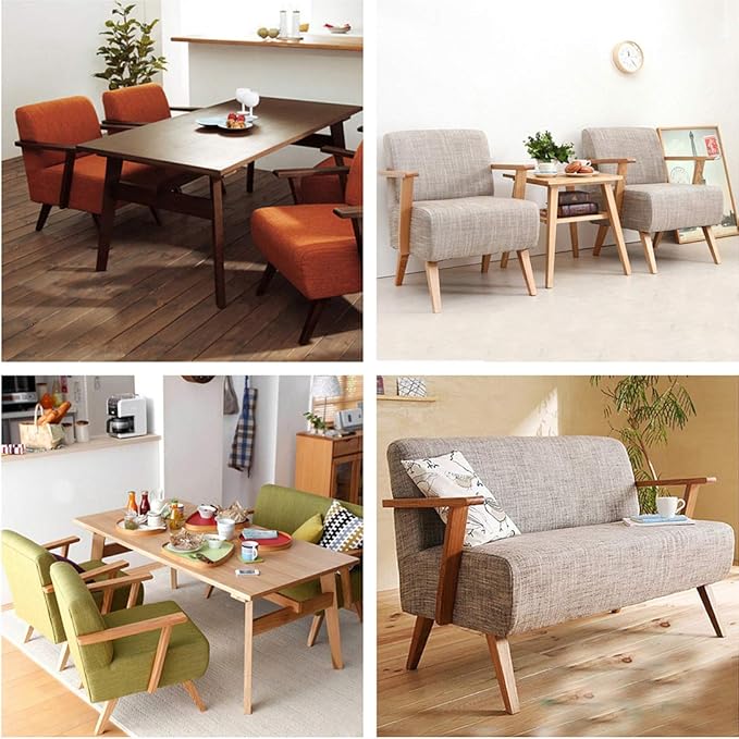 WEICHUAN Tapered Solid Beech Wood Furniture Legs - Image 4