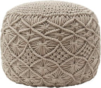 Ornavo Home Pouf Ottoman Foot Rest by OrnavoHome
