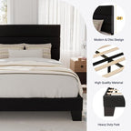 Allewie Twin Size Platform Bed Frame - Image 6