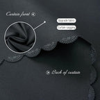 Adhesive Blackout Curtains- Self Stick Curtain No Rod Needed Easy to Hang - Image 6