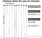 SimpleHome 100% Blackout Curtains - Image 2