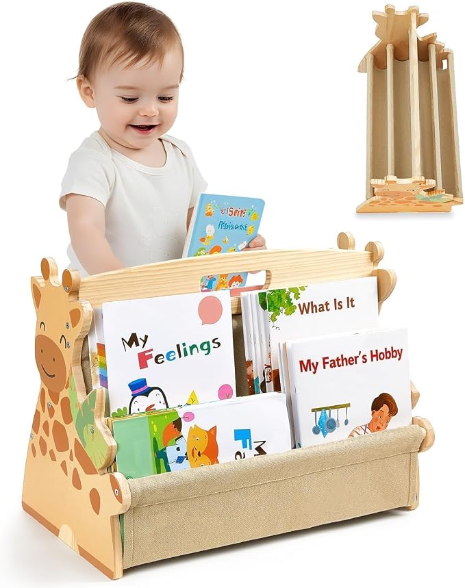 Toddler Bookshelf Double-Sided by Unknown