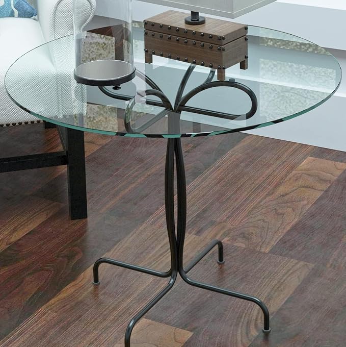 54" Round Tempered Glass Table Top - Image 5