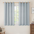 Light Filtering Faux Linen Curtains by LAMIT