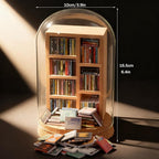 Anxiety Bookshelf, Miniature Bookcase, Mini Bookshelves - Image 2