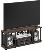 Furinno Turn-S-Tube TV Stand, 3-Tier Toolless Assembly Entertainment Center - Image 2