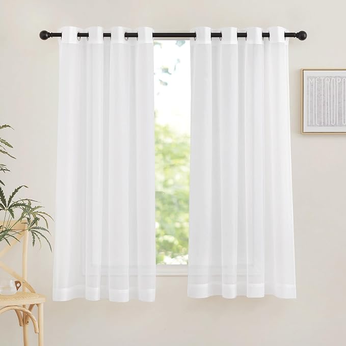 NICETOWN Sheer Curtain Panels Grommet by NICETOWN
