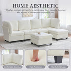 113" Modular Sectional Sofa Couch - Image 6