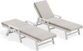 SERWALL Outdoor Chaise Lounge Set of 2 by SERWALL