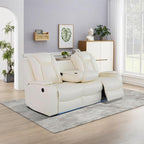 Power Recliner Sofa Set with LED Lights, Includes a Manual Recliner 1 Seat and - Image 4