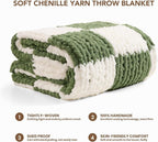 L'AGRATY Chunky Knit Throw Blanket - Image 2