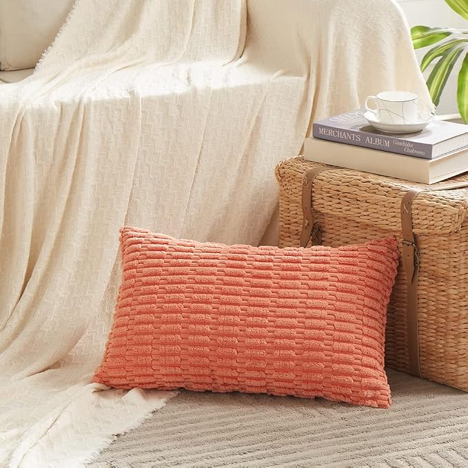 Fancy Homi 4 Packs Decorative Throw Pillow Covers - Image 2