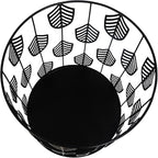 Homebeez Nesting End Tables Set of 2, Round Black Side Table - Image 7