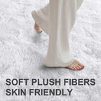 4x6 Ft Shag Rugs for Bedroom Living Room, Ultra Soft Fluffy Furry Area Rugs for - Image 4