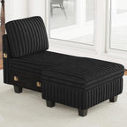 Belffin Modular Sectional Storage Chaise Module by Belffin