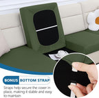 Milk Silk Couch Cushion Covers, Sofa Covers - Image 4