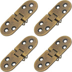 Piutouyar 4PCS Bronze Butler Tray Hinge, Heavy Duty Folding Flip Top Hinge 180 by Piutouyar