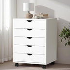 5 Drawer Chest, Storage Cabinet Dressers - Image 6