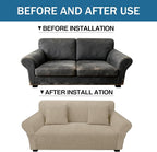 Loveseat Slipcover with 2 Pillow Cover - Image 8