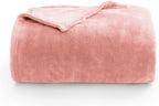 BEDELITE Fleece Blanket Soft Plush King Size Bed Blanket Pink 108"x90" | Ultra - Image 9