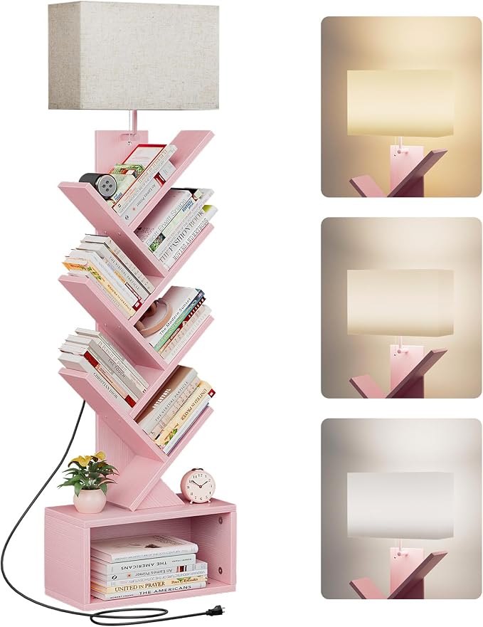 Evermagin 6 Tier Tree Bookshelf by Evermagin