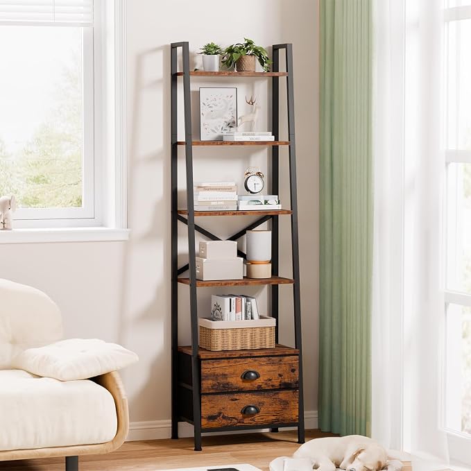 Furologee 5-Tier Ladder Shelf - Image 2