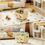 Wood Kids Bookshelf, Montessori Bookshelf, - Image 3