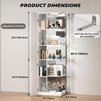 VersionTECH. Glass Display Cabinet - Image 2
