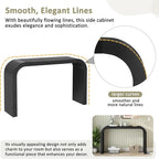 52'' Console Table Sofa Table Entryway Table, Modern Minimalist Console Table - Image 4