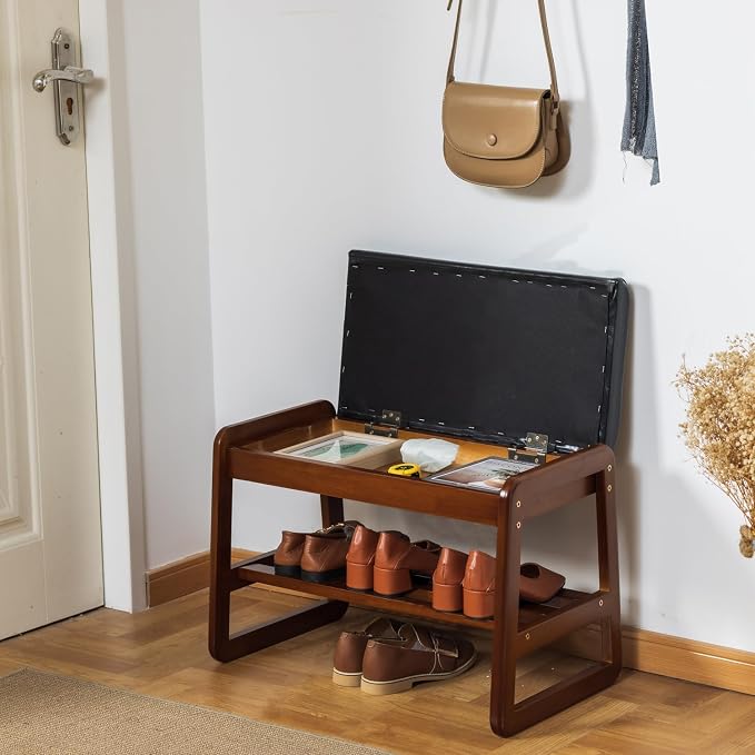 SOBIBO Shoe Bench with Storage by SOBIBO