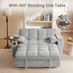Auvsoce 65'' Convertible Sleeper Sofa Bed - Image 4