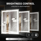 48" L x 36" W LED Bathroom Mirror - Image 4