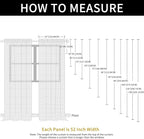 SpaceDresser Sheer Voile Window Treatment Rod Pocket Curtain Panels - Image 9