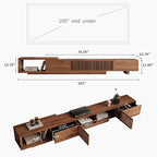 Adjustable Length 78"-103" TV Stand - Image 2