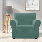 ZNSAYOTX Luxury Velvet Chair Slipcovers - Image 2