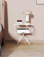 Acrylic Nightstand Side Table Modern Design Clear Home Decor Display End Table - Image 9