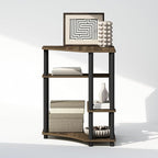 Furinno Turn-N-Tube Storage Shelves, 4-Tier Corner Shelf, Toolless Assembly - Image 5