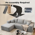 107.5" Cloud Modular Sectional Sofa Couch - Image 3