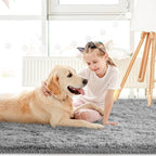 LOCHAS 8x10 Area Rugs Fluffy Living Room Carpets - Image 7
