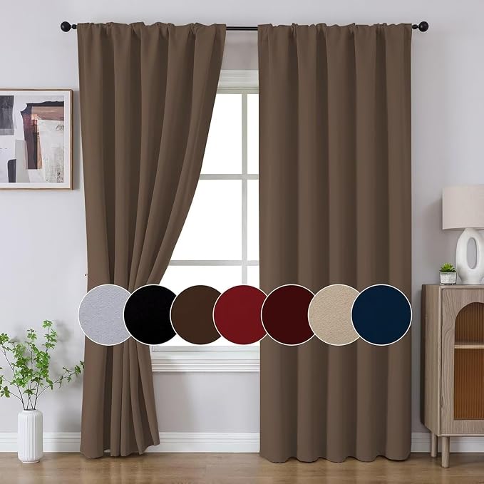 Joydeco Blackout Curtains 84 Inch Long - Image 7