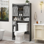 Farmhouse Over The Toilet Storage Cabinet by Vabches