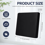8Pcs Outdoor Cushion Covers, Elastic Patio Cushion Covers | Washable, - Image 2