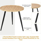 VECELO Modern Side Table, Round Small End Table, Exclusively Designed - Image 5