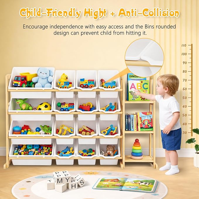 Kids Toy Storage Organizer - Image 4