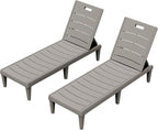 Greesum Outdoor Chaise Lounge Chairs Set of 2 by BuynowfromGreesum