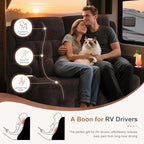 RV Loveseat Recliner Sofa, Wall Hugger Double Recliners - Image 5