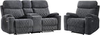 HAOMARKETS 2-Piece Power Recliner Sofa Set - Image 8