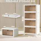 YFXCVSL 4 Tier Plastic Storage Bins - Image 2