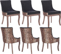 Modern Dining Chairs Set of 6, High Back Dining Chairs Side Chairs by MZDOO