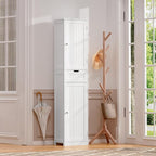 Iwell 67" Tall Bathroom Cabinet, Storage Cabinet - Image 7